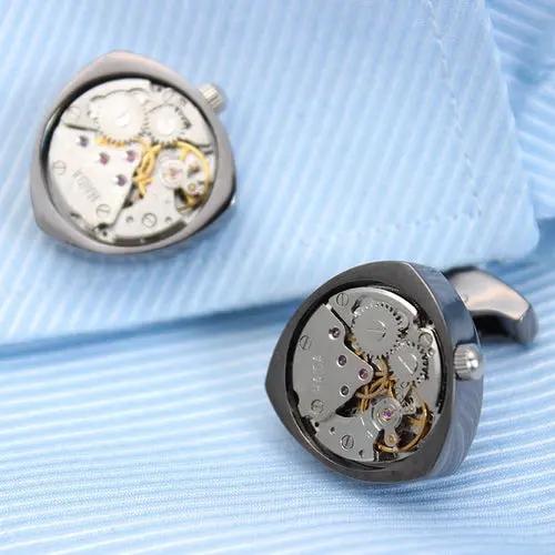 Rotor Motors Watch Engine Cufflinks ShopiHood