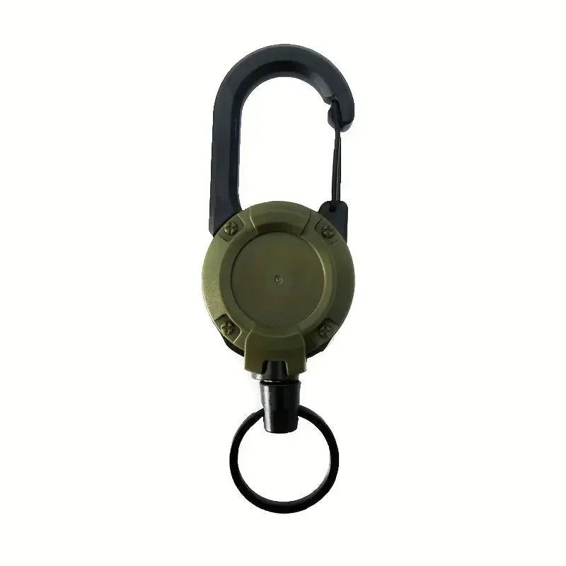 1/2/4pcs Extendable Retractable Holders Keychain Badge Reels Heavy Duty Clip With Carabiner Key Chain For Men Outdoor Bags Shopihood