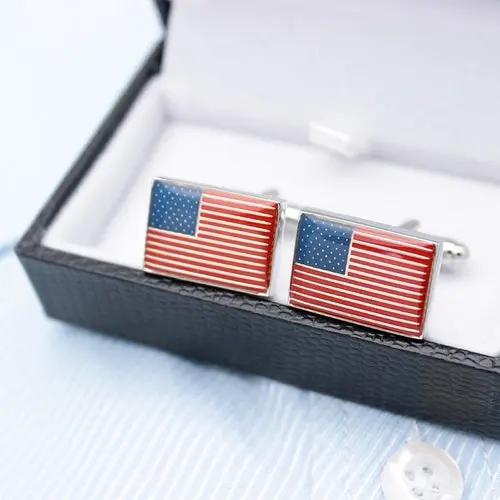 The United States Flag Cufflinks ShopiHood